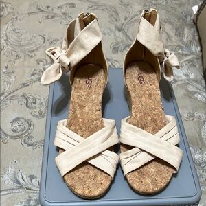 UGG Women's Cream Sandals